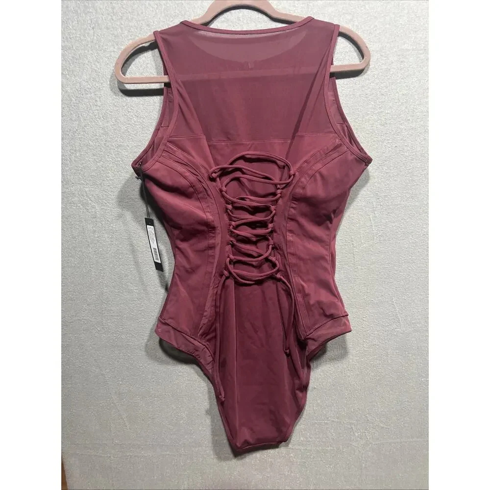 TA3 Surfy With Mesh Insert Dark Cherry Size 2X New - Picture 7 of 15